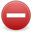 Dialog error icon