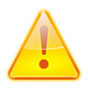 Dialog warning icon