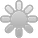 Display brightness high icon