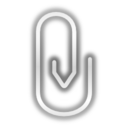 Mail attachment icon