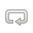 Media playlist repeat icon