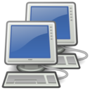 Network transmit receive icon