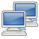 Network transmit receive icon