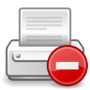Printer error icon