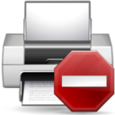 Printer error icon