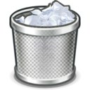 User trash full icon