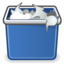 User trash full icon