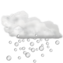 Weather hail icon