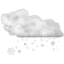 Weather snow icon