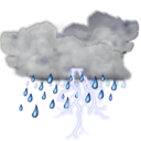 Weather storm icon