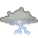 Weather storm icon