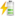 Battery charging icon 16x16