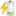 Battery charging caution icon 16x16