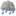 Weather showers scattered icon 16x16