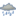 Weather showers scattered icon 16x16