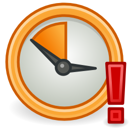 Appointment missed icon 256x256