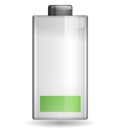 Battery caution icon 256x256