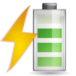 Battery charging icon 256x256