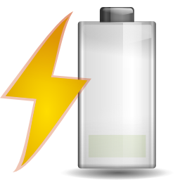 Battery charging low icon 256x256