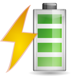 Battery charging icon 256x256
