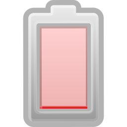 Battery empty icon 256x256