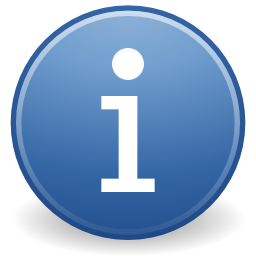 Dialog information icon 256x256