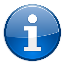 Dialog information icon 256x256