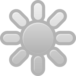Display brightness medium icon 256x256