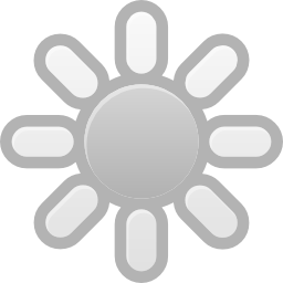 Display brightness off icon 256x256