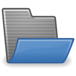 Folder drag accept icon 256x256