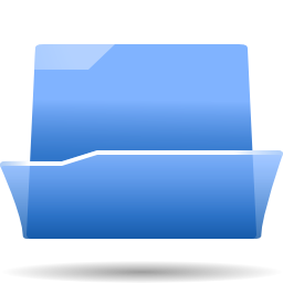 Folder open icon 256x256