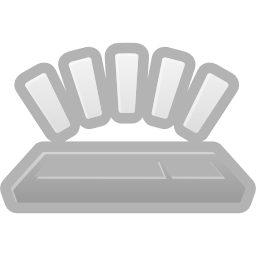 Keyboard brightness low icon 256x256