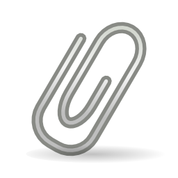 Mail attachment icon 256x256