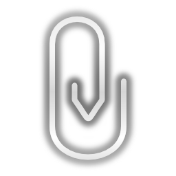 Mail attachment icon 256x256