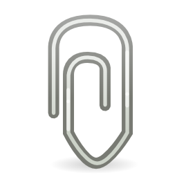 Mail attachment icon 256x256