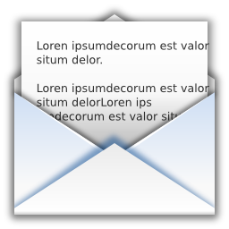 Mail read icon 256x256