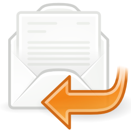 Mail replied icon 256x256