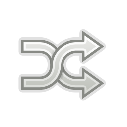 Media playlist shuffle icon 256x256
