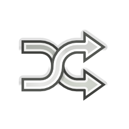 Media playlist shuffle icon 256x256