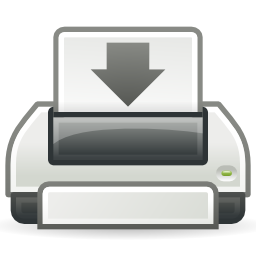 Printer printing icon 256x256