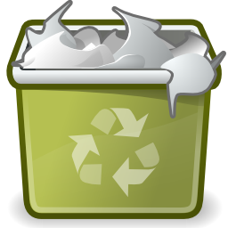 User trash full icon 256x256