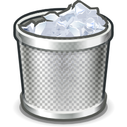 User trash full icon 256x256