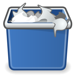 User trash full icon 256x256