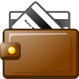 Wallet open icon 256x256