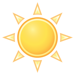 Weather clear icon 256x256