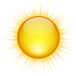 Weather clear icon 256x256