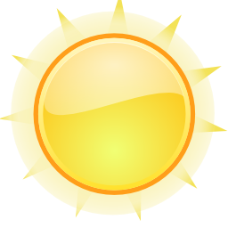 Weather clear icon 256x256