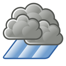 Weather showers icon 256x256
