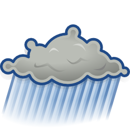 Weather showers icon 256x256