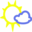 Anonymous simple weather symbols icon 32x32